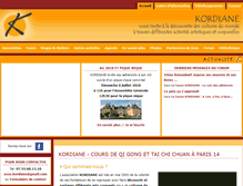 Tablet Screenshot of kordiane.org